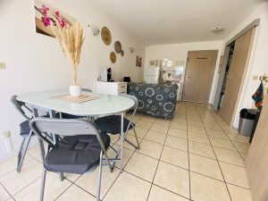 Canet plage Appartement cosy à 100 m de la plage avec parking et climatisation